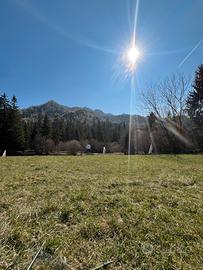 Clusone. bilocale piano terra