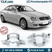 ADATTATORI montaggio KIT LED H7 MERCEDES CLK W209