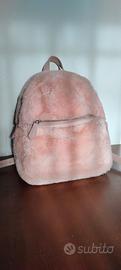 Zainetto rosa Stradivarius pelosetto 