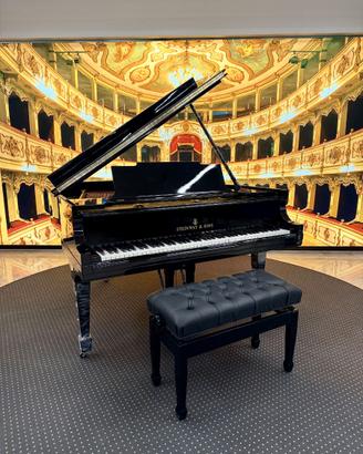 PIANOFORTE MEZZA CODA STEINWAY & SONS MOD. M NERO
