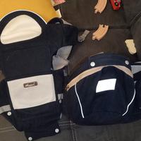 Marsupio ergonomico neonati/bimbi.portata 25kg.