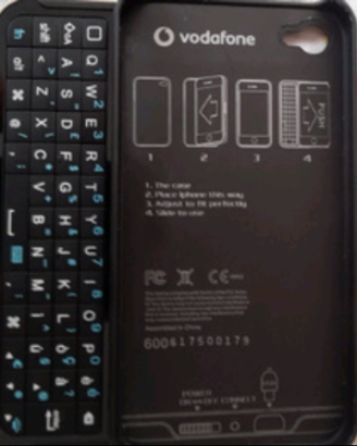 COVER con tastiera bluetooth iPhone 4/4s