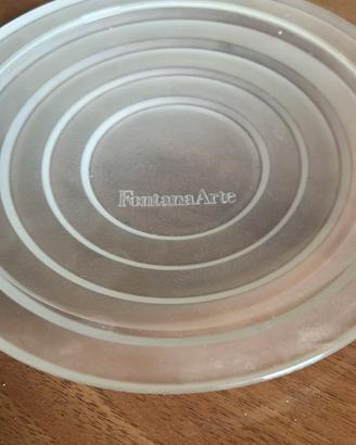 Portaoggetti Fontana Arte fine anni 90' in vetro