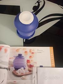 Tupperware pallina Mini Max Blu con 4 bocchette 