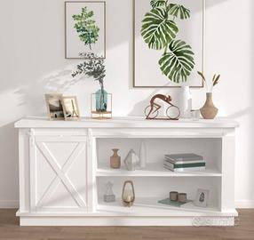 kit porta scorrevole bianco, nuovo