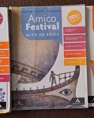 Libro di Italiano " AMICO FESTIVAL " vol. 1