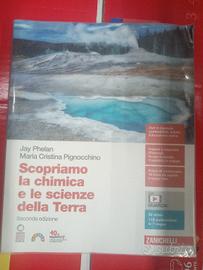 libro scuola "SCOPRIAMO LA CHIMICA E LE SCIENZE"