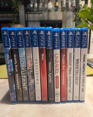 Set giochi PS4