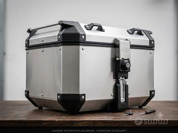 Bauletto alluminio Kappa 48 l