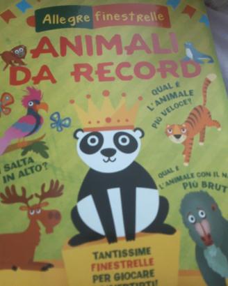 libro animali da record