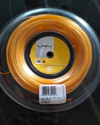 Corde tennis Luxilon 4g 1,25 color oro