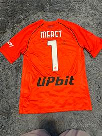 Match worn Alex Meret autogrfata
