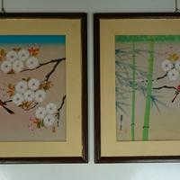 2 Quadri originali arte Giapponese