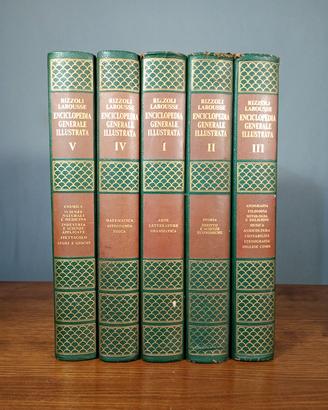 ENCICLOPEDIA GENERALE ILLUSTRATA  RIZZOLI-LAROUSSE