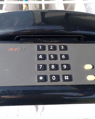 Telefono SIRIO (design Giugiaro) nero
