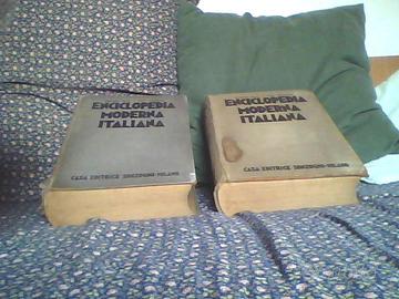 Enciclopedia moderna italiana sonzogno  1938