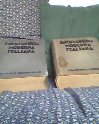 Enciclopedia moderna italiana sonzogno  1938