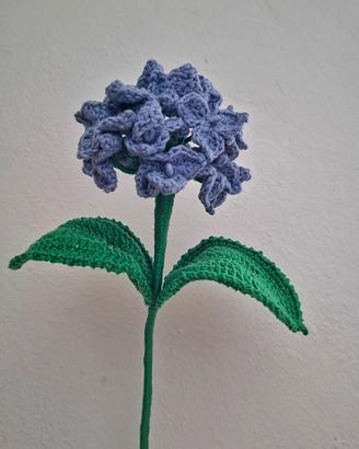 Fiori all'uncinetto- Ortensia all'uncinetto 