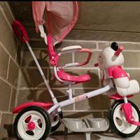 triciclo passeggino per bambini