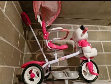 triciclo passeggino per bambini