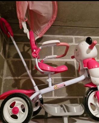 triciclo passeggino per bambini