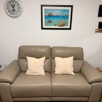 Divano in pelle  PoltroneSofa’ con relax