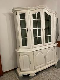 Credenza/ mobile da salotto/cucina con vetratata