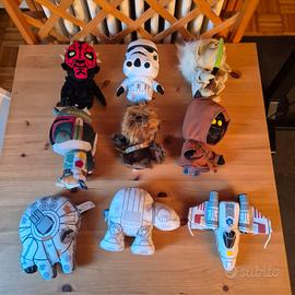 🔰 Peluche Star Wars Completa 9 Pezzi 🔰
