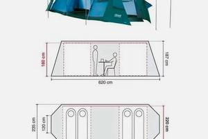 TENDA COLEMAN Sahara per 4 persone