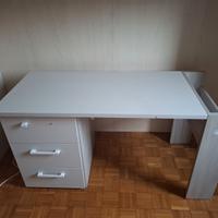 Scrittoio moderno con Cassettiera