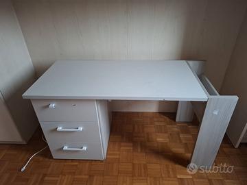 Scrittoio moderno con Cassettiera