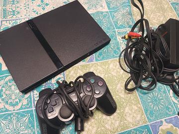 playstation 2 con joystick retro vintage 