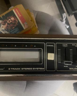 LETTORE VINTAGE AUDIOCASSETTE STEREO 8