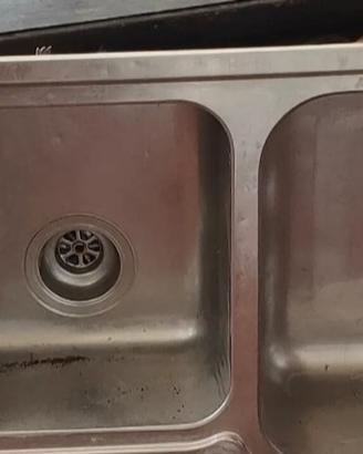 lavandino in acciaio inox 
