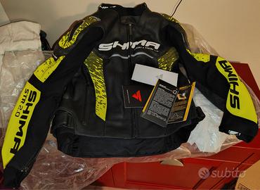 Giacca da moto NUOVA Shima STR 2.0 nero/gialla tag