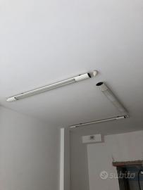 3 Plafoniere (2 luci neon ciascuna)