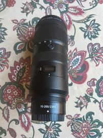 Nikon Z 70-200mm f/2.8 S + piastra Arca-Swiss