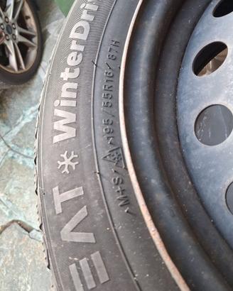 Treno gomme invernali+cerchi