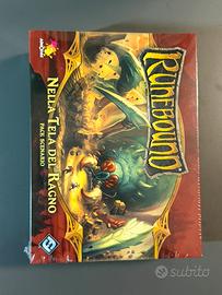 Runebound 3a edizione -nella tela del ragno- nuovo