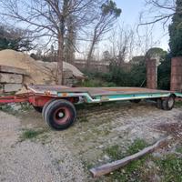 Rimorchio 2 assi CTC rampe a molla