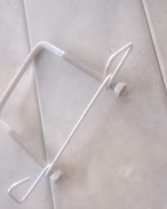 Supporti in acciaio inox per pali