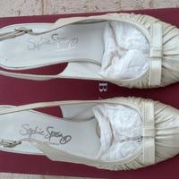 Scarpe da sposa Sophie Sposa color perla misura 39