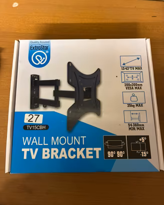 Staffa Muro TV ExtraStar 12-42” Braccio Snodato