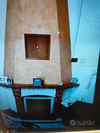 Rivestimento marmo camino Vulcano 25