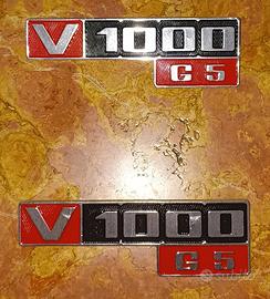 Targhette Originali Metallo Moto Guzzi V 1000 G5