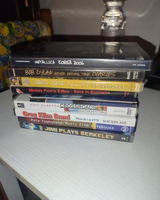 Lotto 9 DVD Musica Concerti Springsteen Who t rex