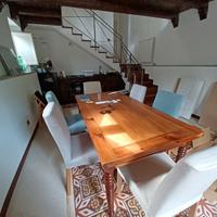 tavolo legno massello 180cmX82cm + sedie