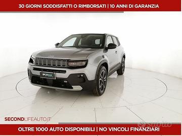 Jeep Avenger 1.2 turbo Summit fwd 100cv
