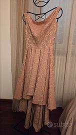 Vestito in tessuto macramè taglia 40/42