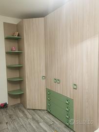 Camera bambino cabina armadio nuova